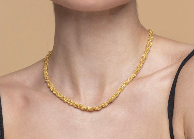 Necklace “Twist Small Tangle” - 3 colors