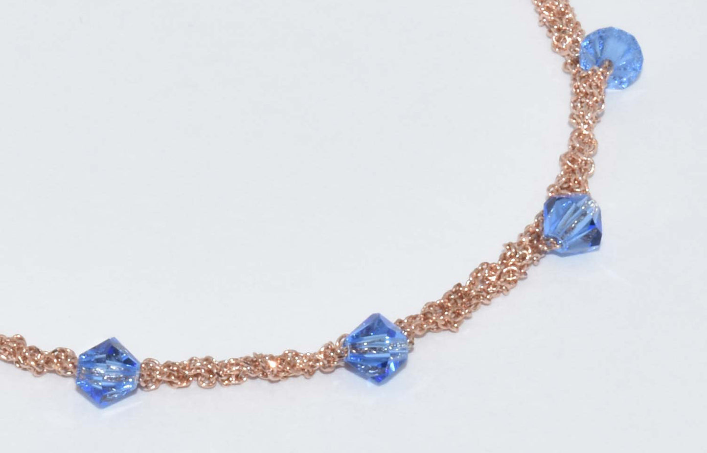 Bracelet “Stone” with crystals - 24 options