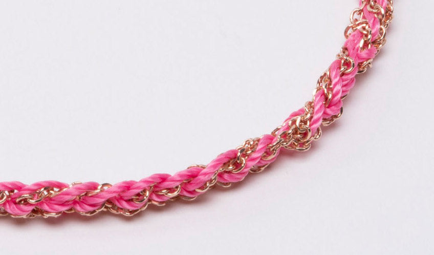 Silver Bracelet “Fabric” - 12 options