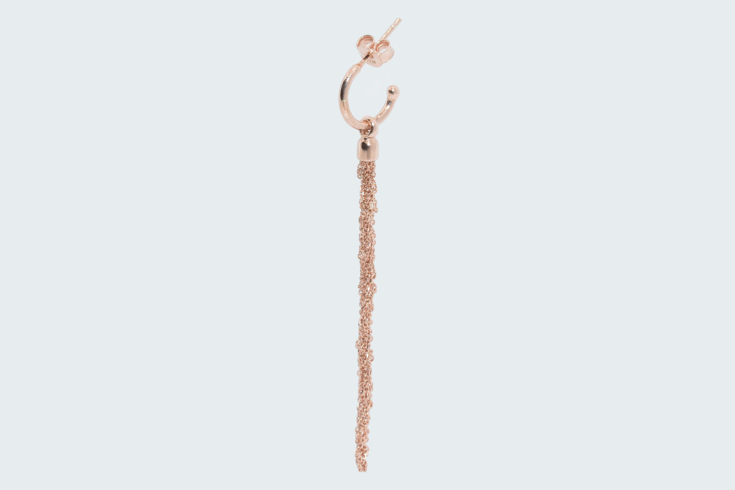 Handcrafted Single Earring “Crochet” 5 cm - 3 colors