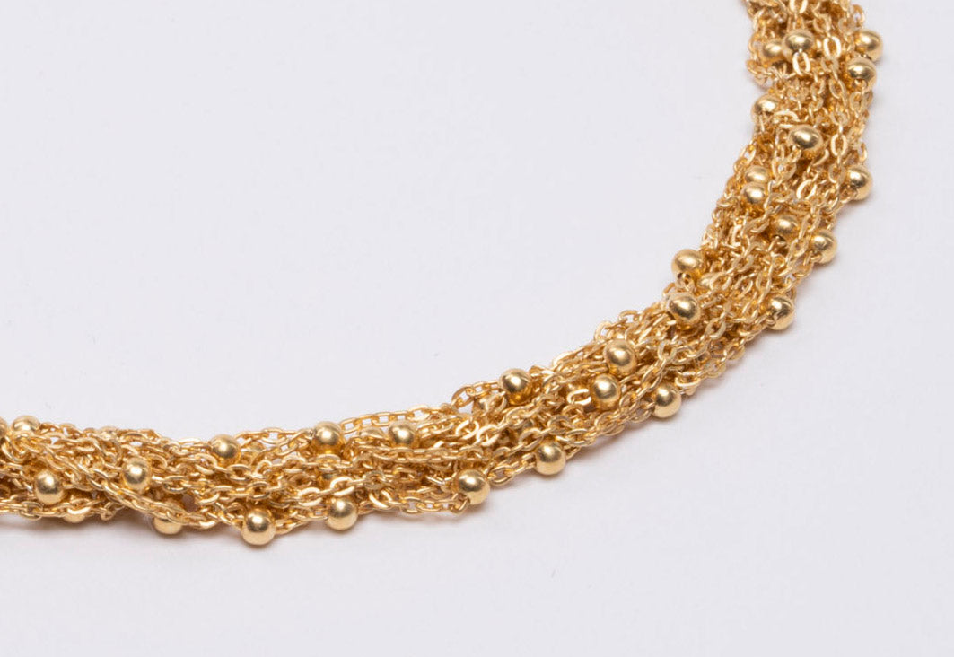 Necklace “Crochet Link” - 3 colors