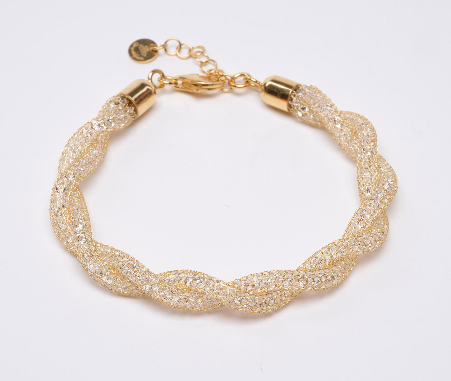 Bracelet “Crystal Torchon 2 Tubes” - 3 colors