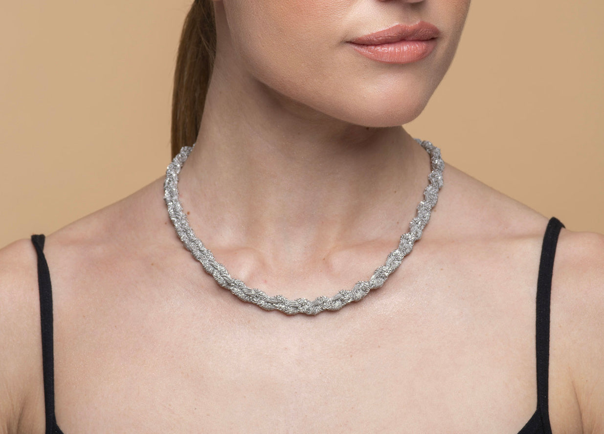 Necklace “Twist Big Tangle” - 3 colors
