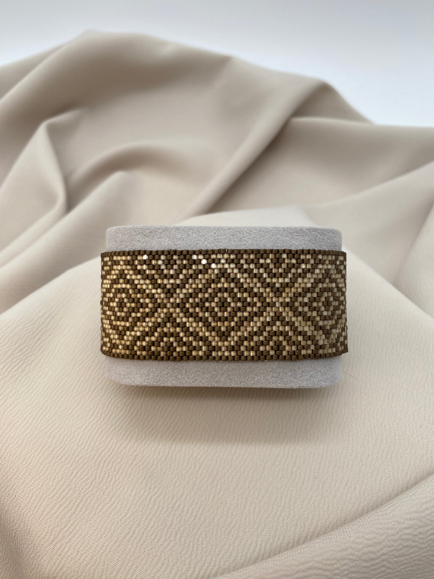 Miyuki Morocco Bronze Satin Bracelet Pattern (PDF file)