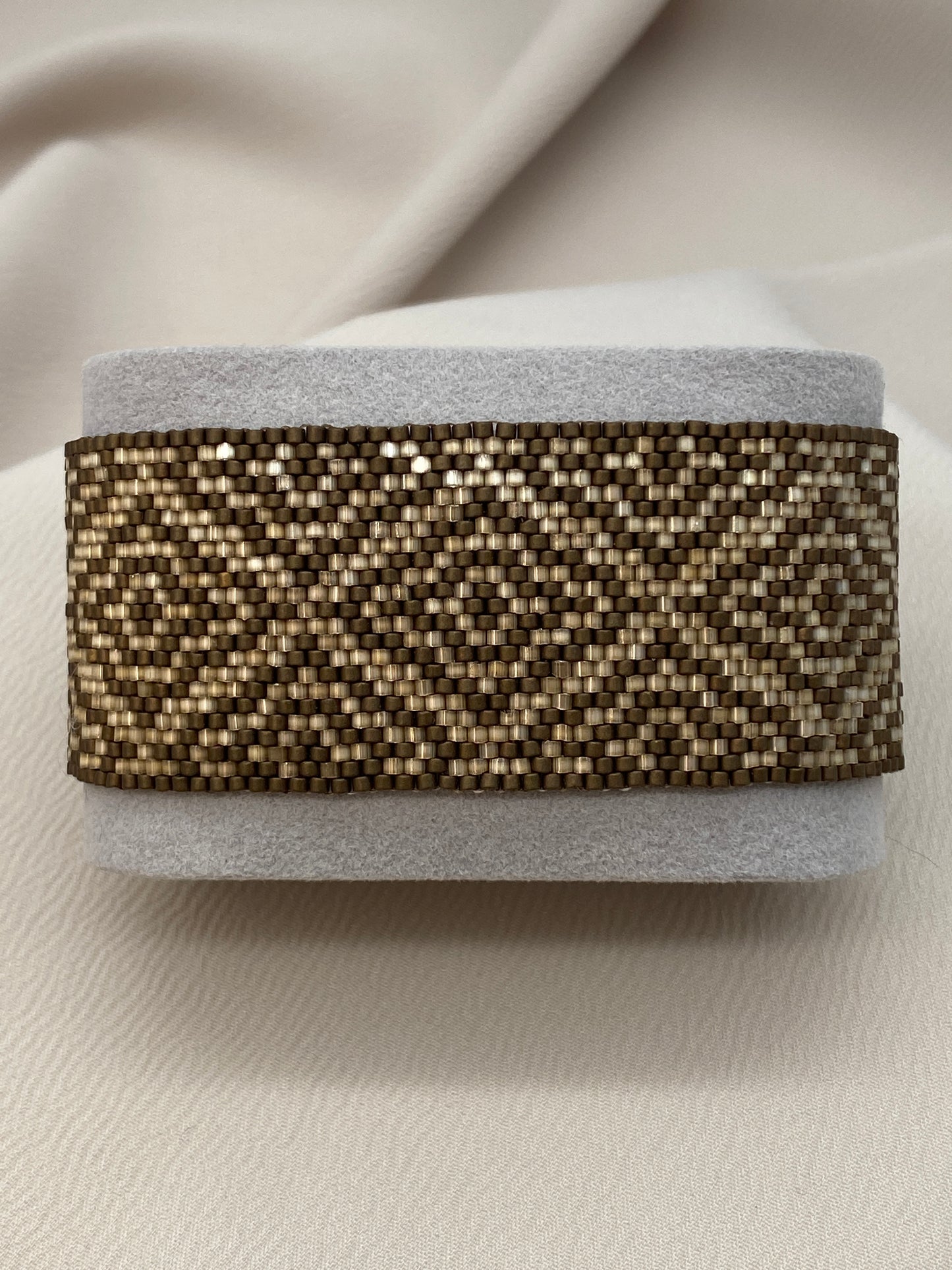Miyuki Morocco Bronze Satin Bracelet Pattern (PDF file)