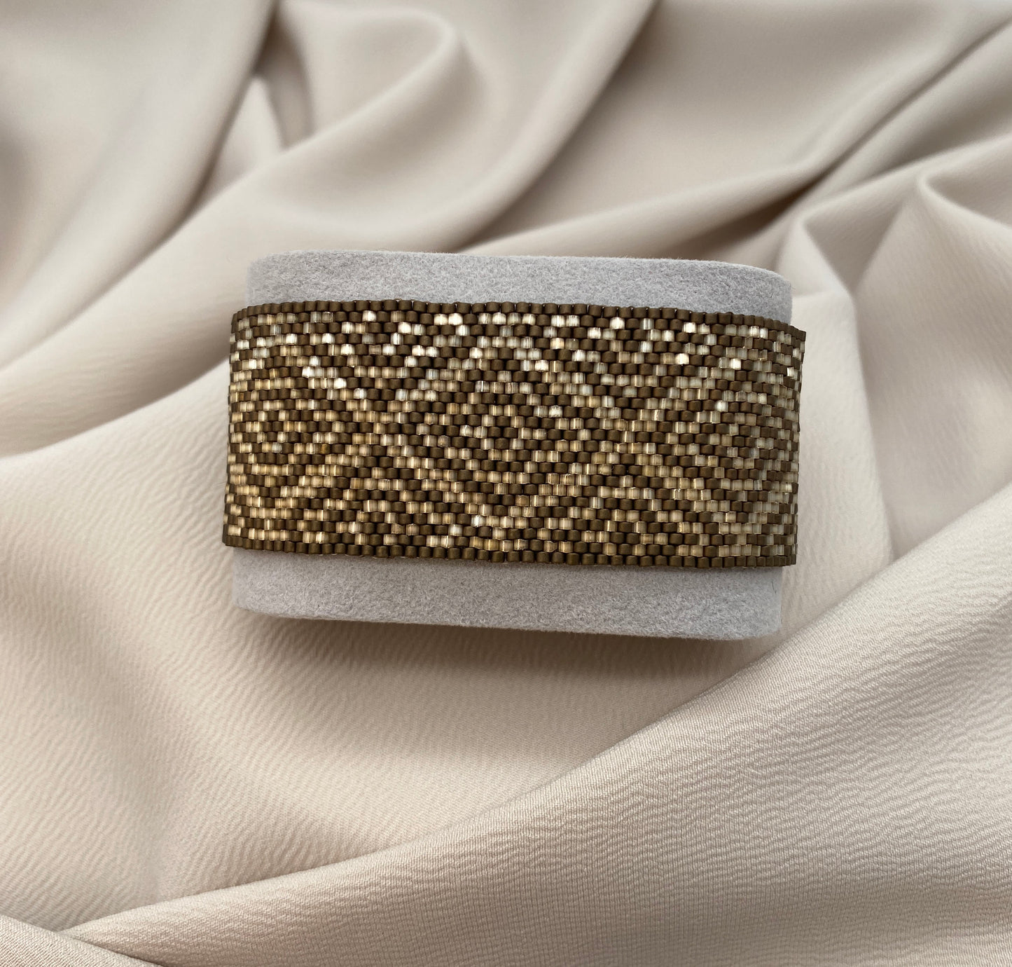 Miyuki Morocco Bronze Satin Bracelet Pattern (PDF file)