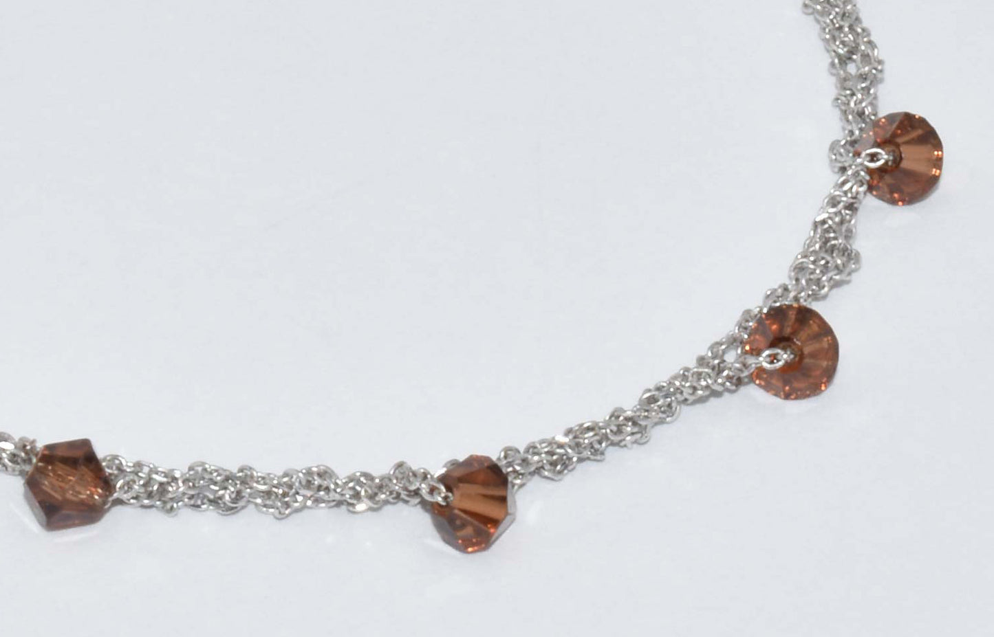 Bracelet “Stone” with crystals - 24 options