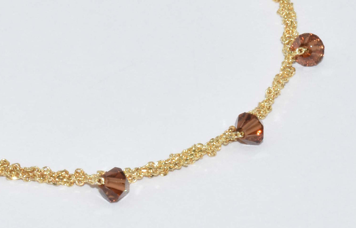 Bracelet “Stone” with crystals - 24 options