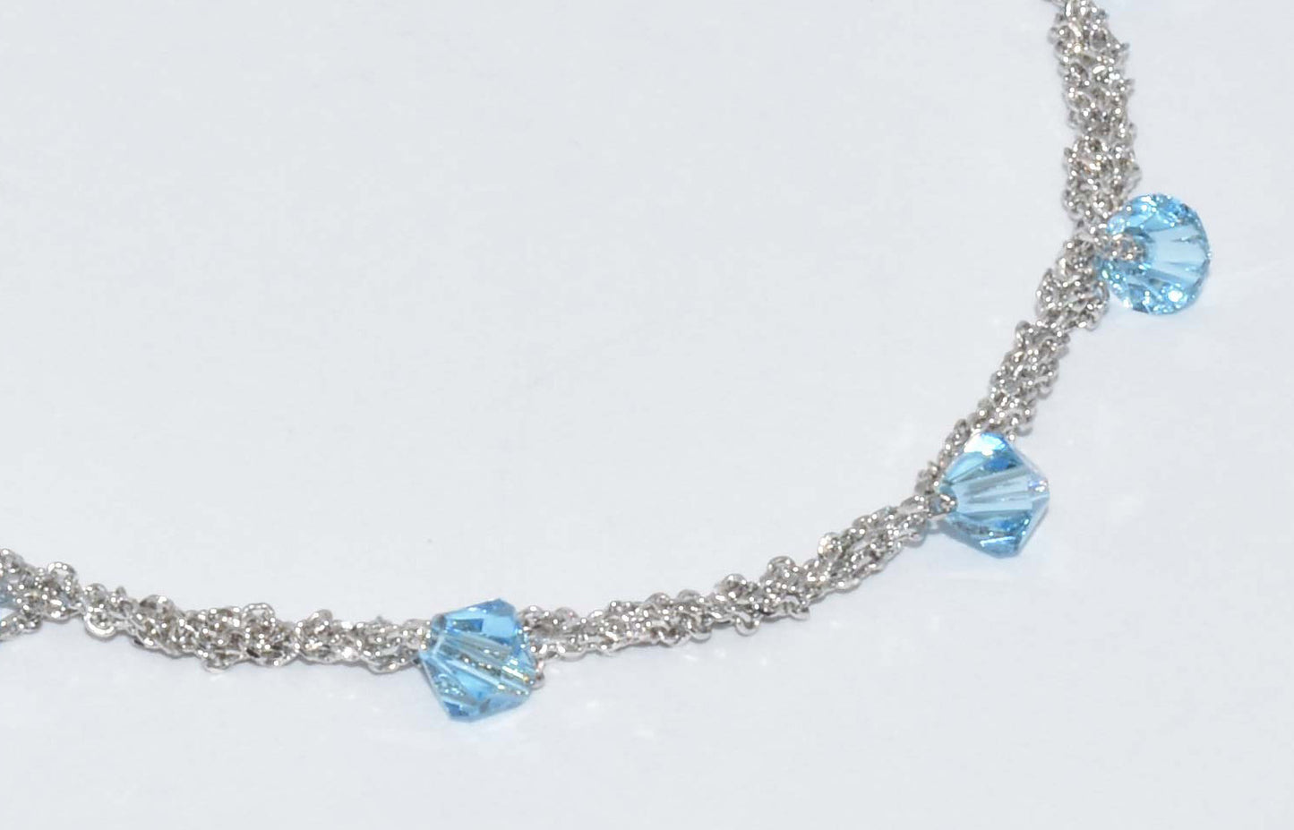 Bracelet “Stone” with crystals - 24 options