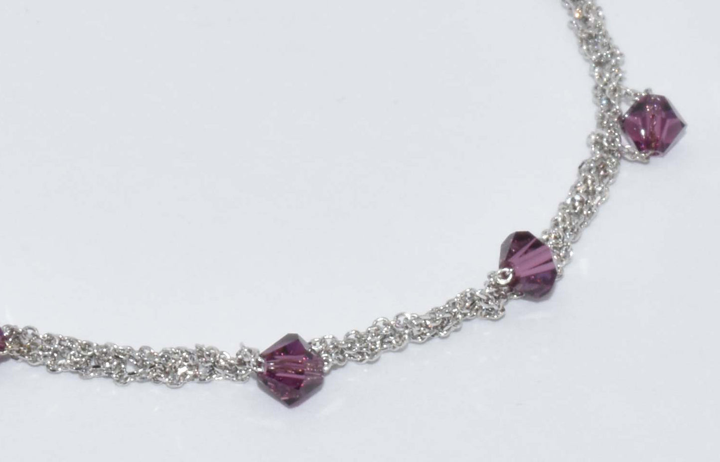 Bracelet “Stone” with crystals - 24 options