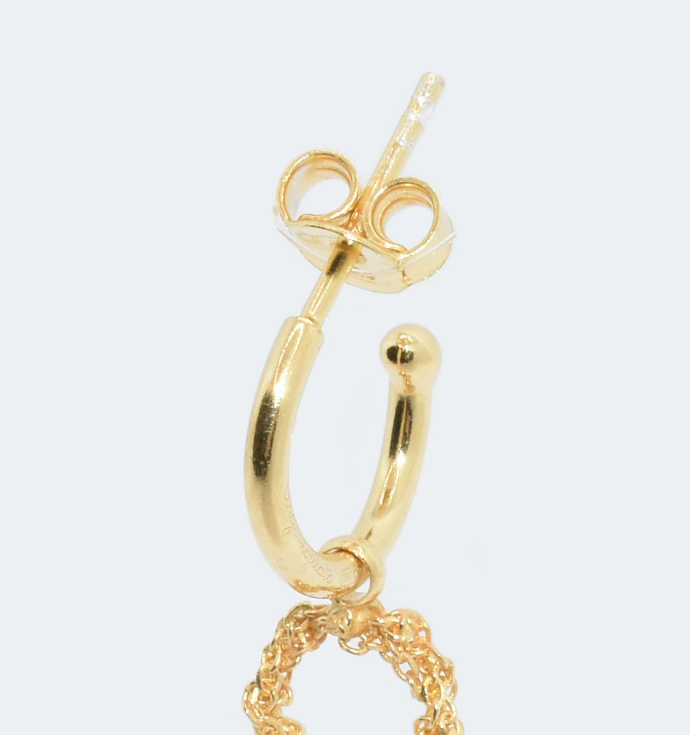 Single Earring “Infinity Handmade Chain” - 3 colors