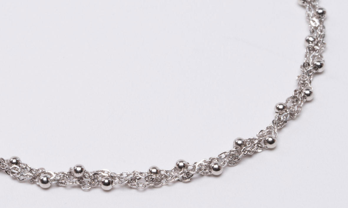 Handcrafted Bracelet “Sparkle 0,25” with spheres - 3 colors