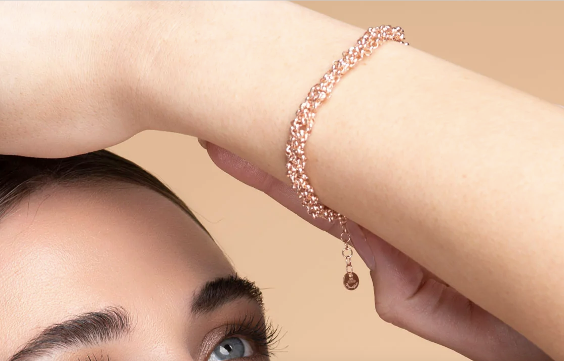 Bracelet “Crochet Sketch” - 3 colors