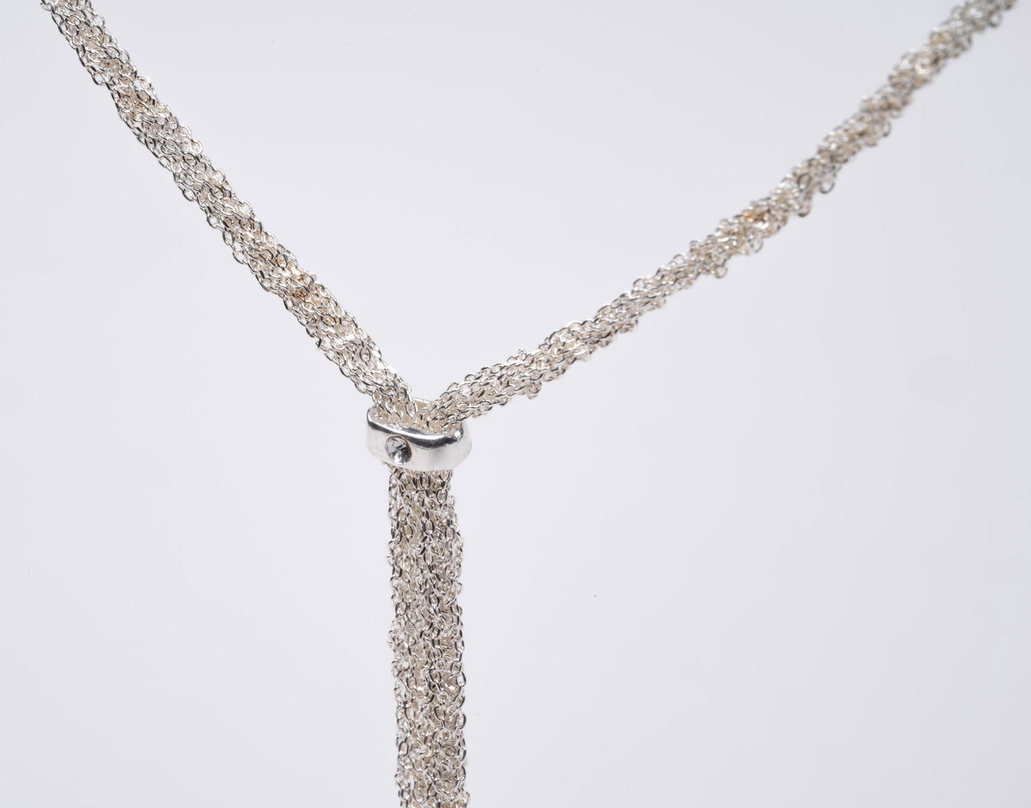 Handcrafted Silver Necklace “Bride Snake” - 4 colors