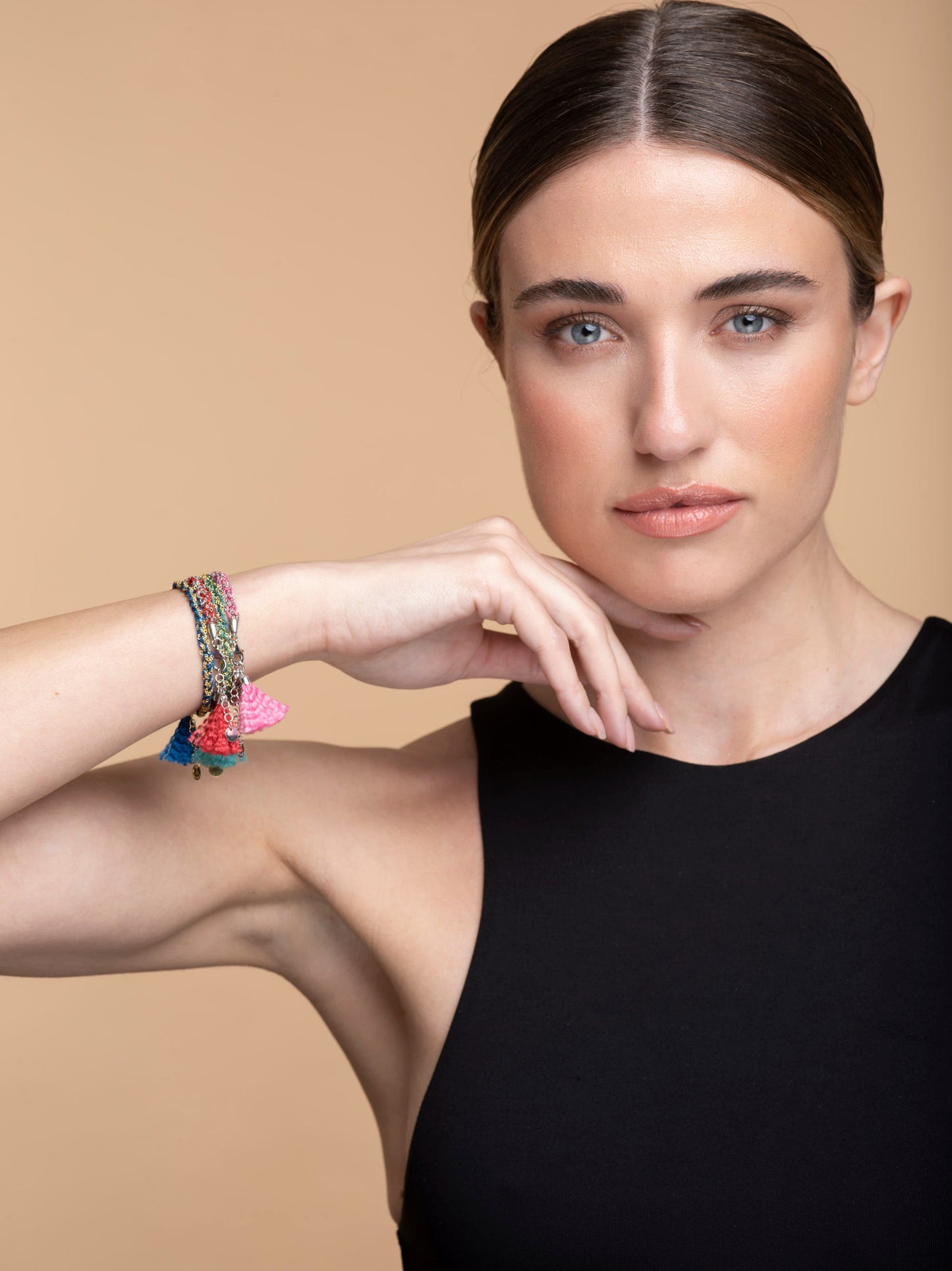 Silver Bracelet “Fabric” - 12 options