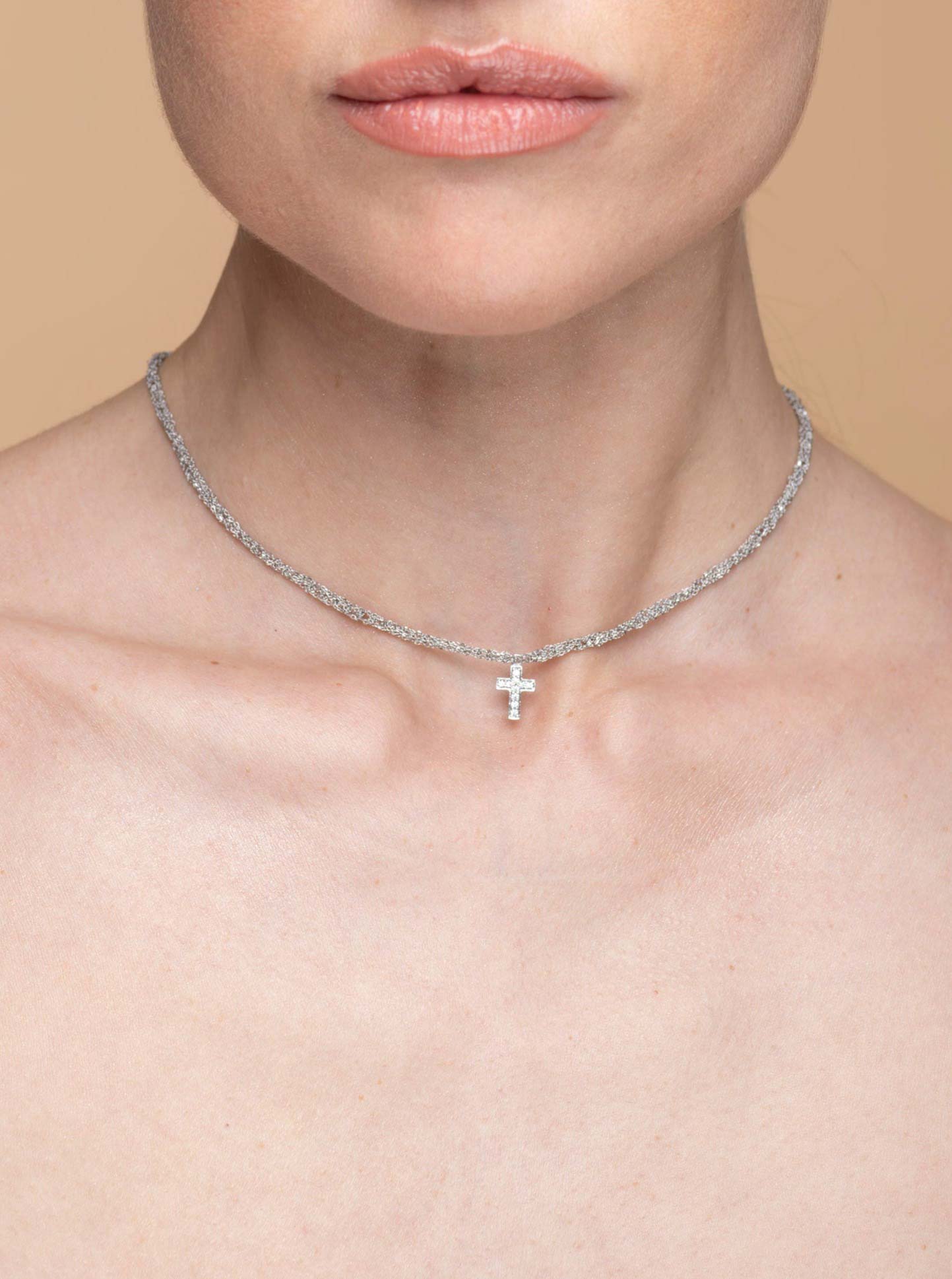 Necklace “Bright Cross” - 3 colors