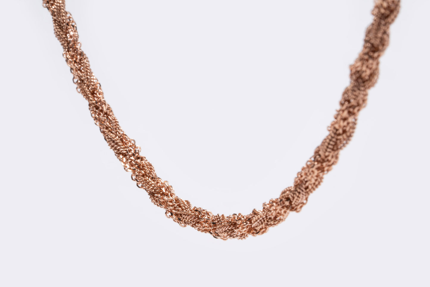 Necklace “Twist Small Cross” - 3 colors