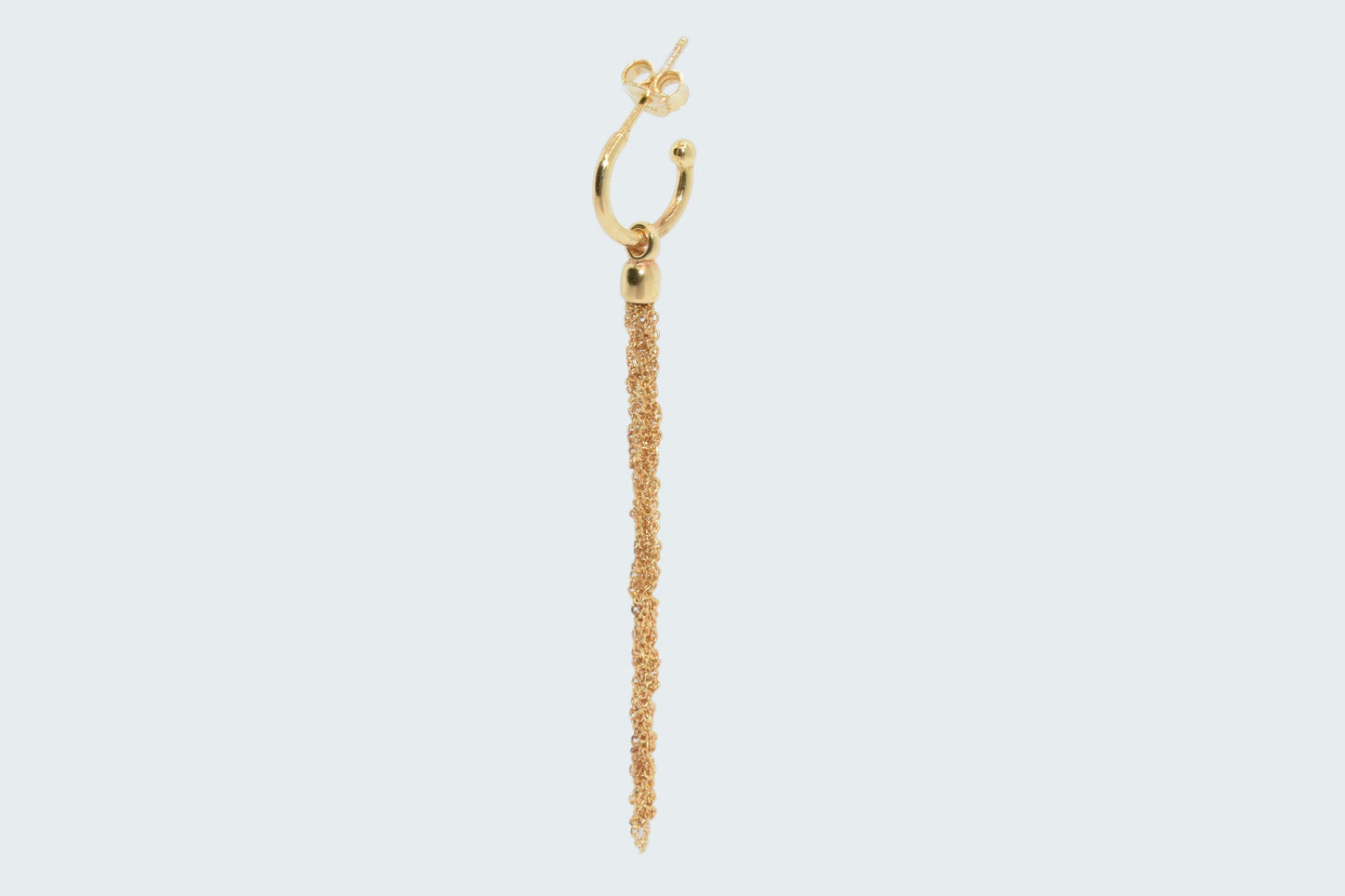 Handcrafted Single Earring “Crochet” 5 cm - 3 colors