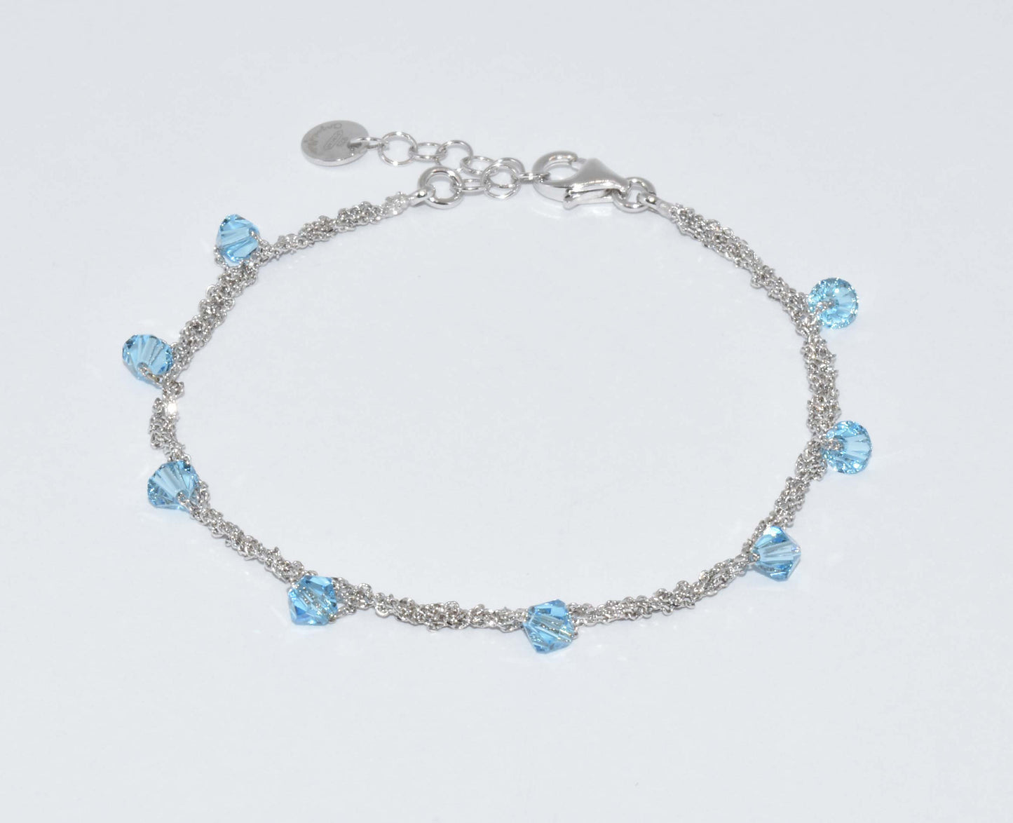 Bracelet “Stone” with crystals - 24 options