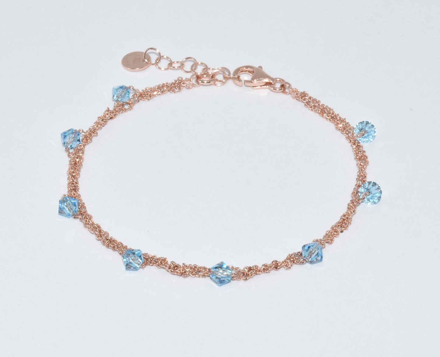 Bracelet “Stone” with crystals - 24 options