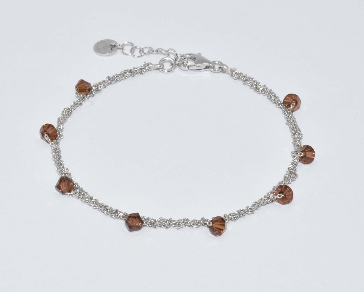 Bracelet “Stone” with crystals - 24 options