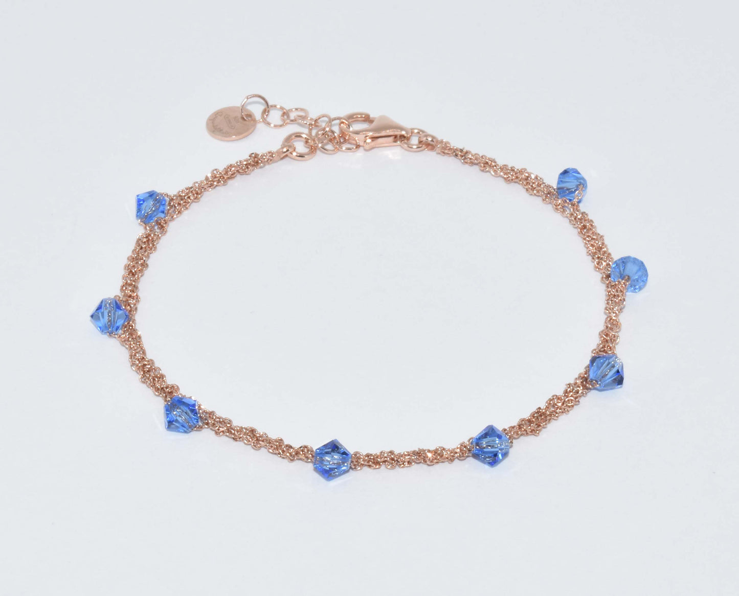 Bracelet “Stone” with crystals - 24 options