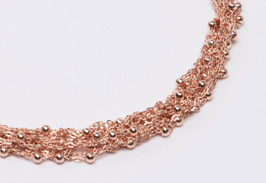 Necklace “Crochet Link” - 3 colors