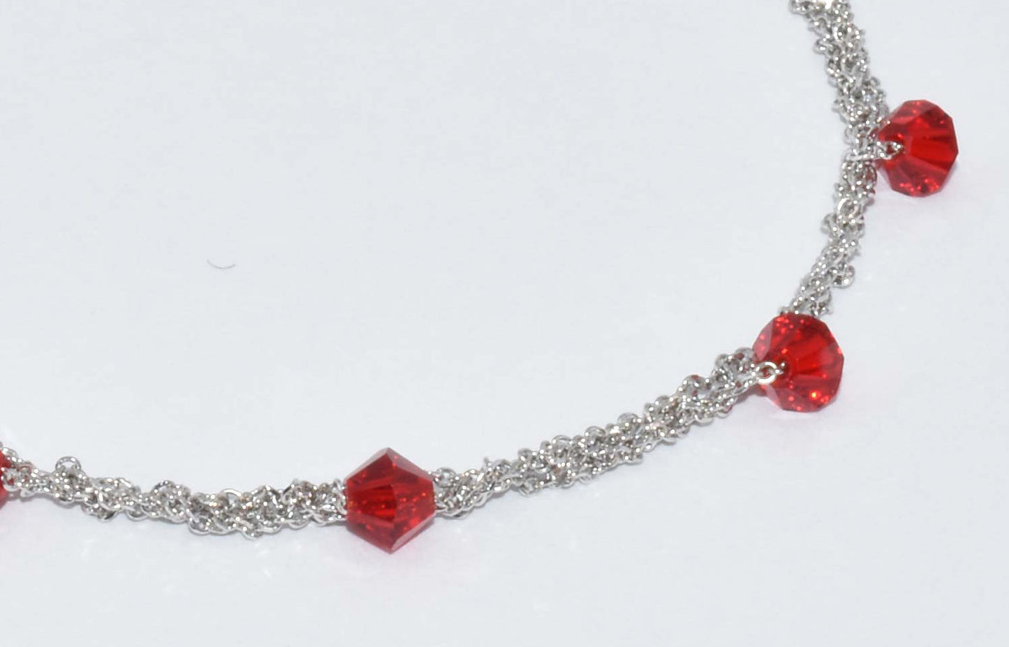 Bracelet “Stone” with crystals - 24 options