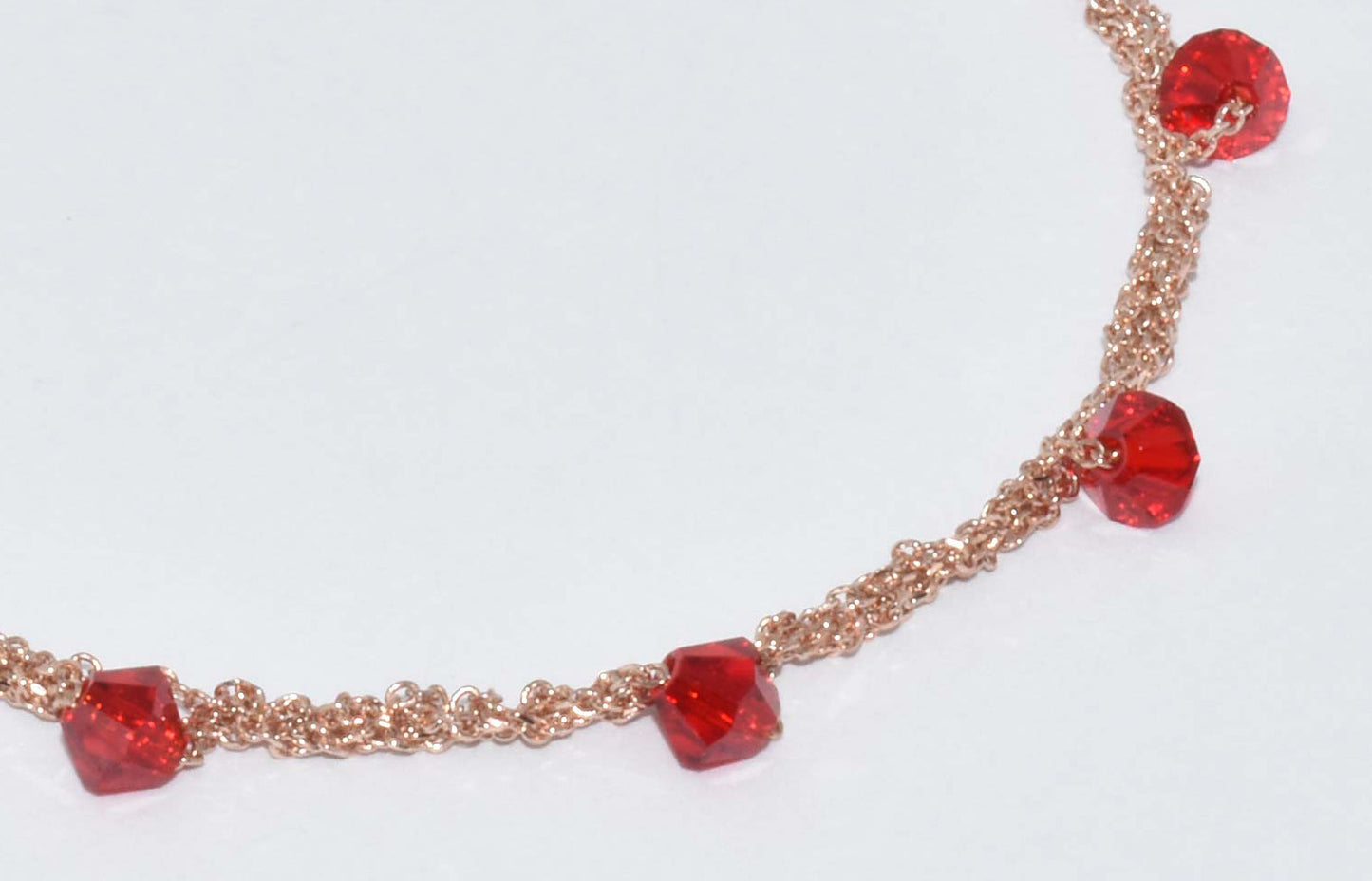 Bracelet “Stone” with crystals - 24 options