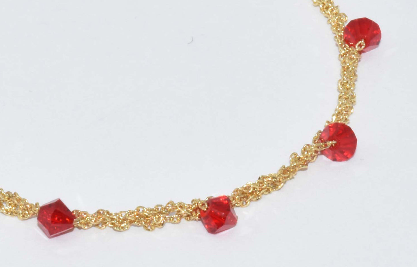 Bracelet “Stone” with crystals - 24 options