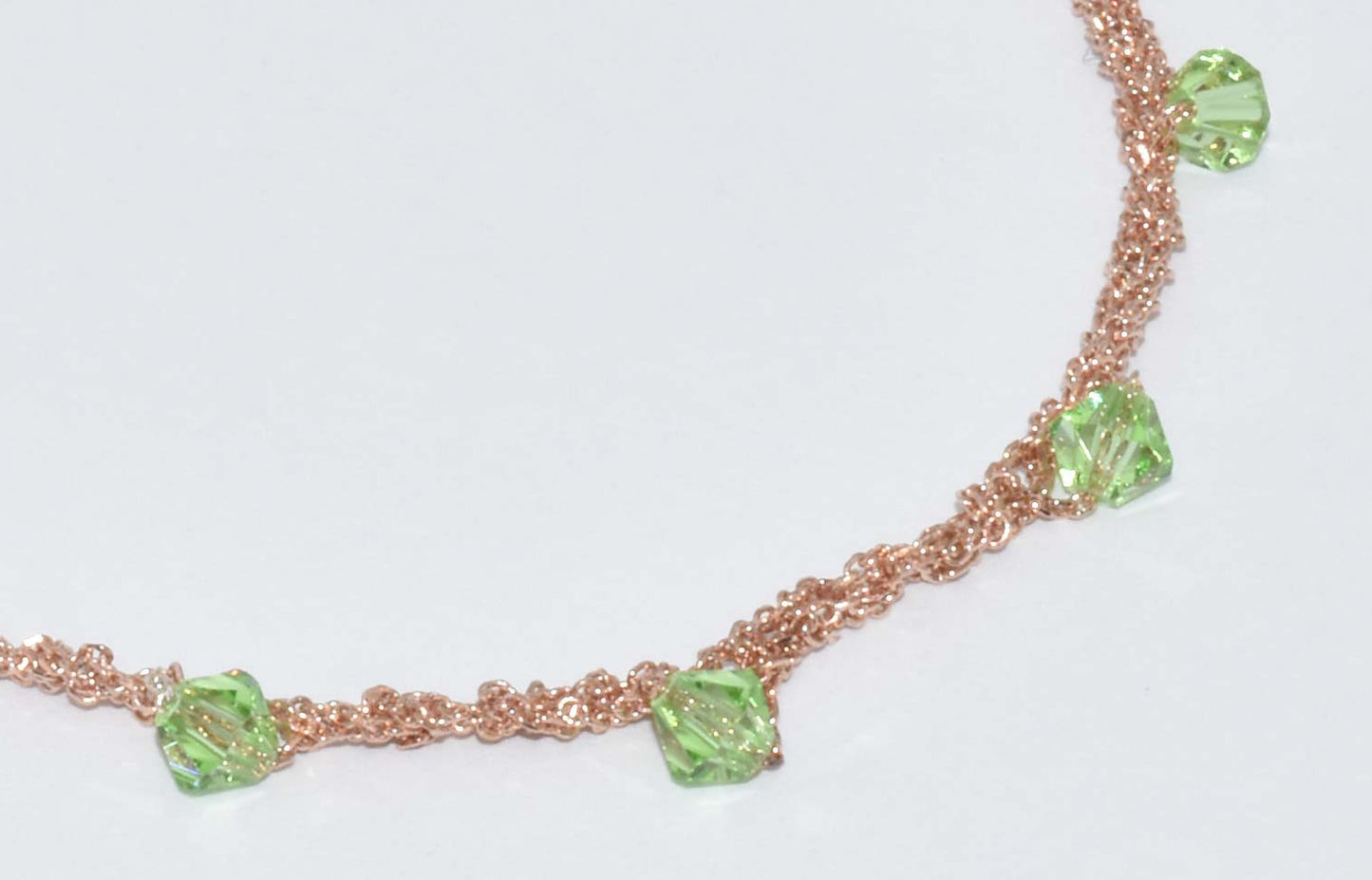 Bracelet “Stone” with crystals - 24 options