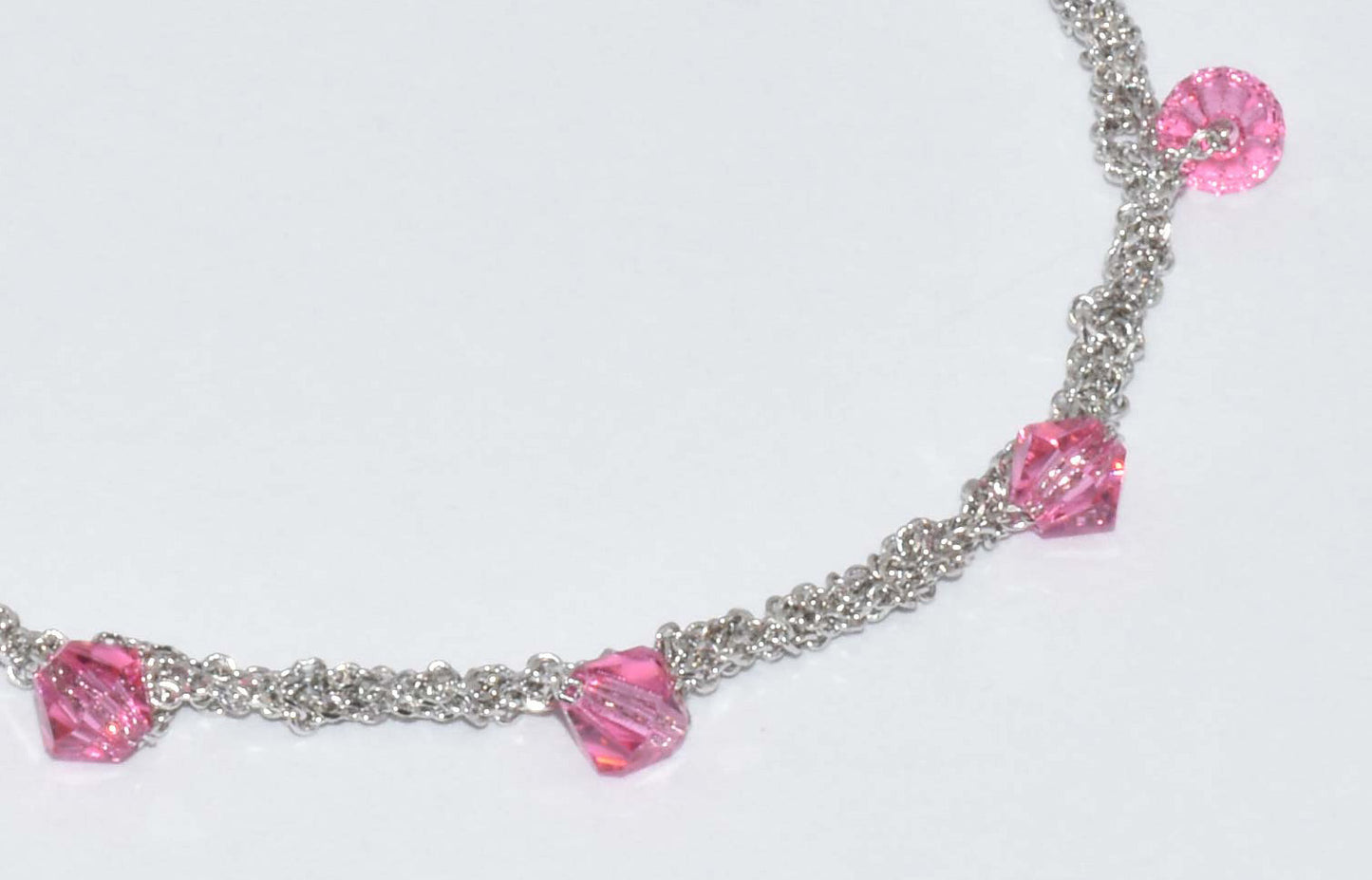Bracelet “Stone” with crystals - 24 options