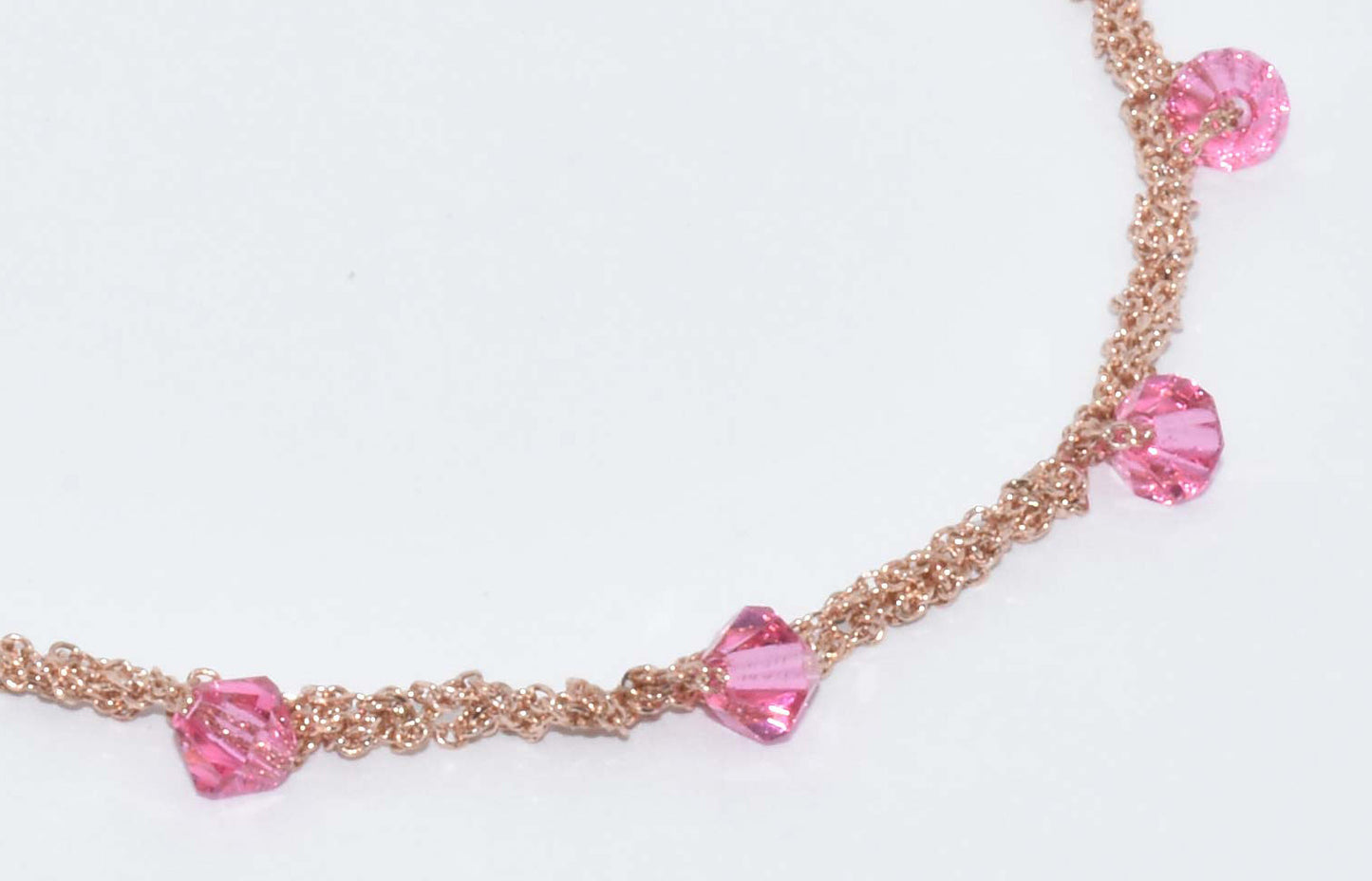Bracelet “Stone” with crystals - 24 options
