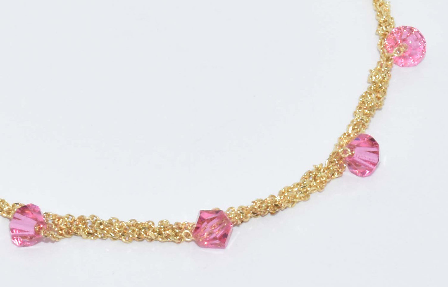 Bracelet “Stone” with crystals - 24 options