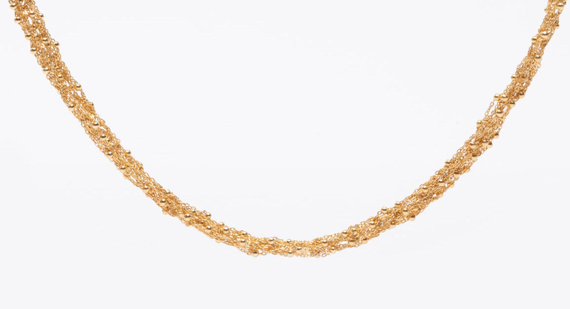 Necklace “Crochet Link” - 3 colors