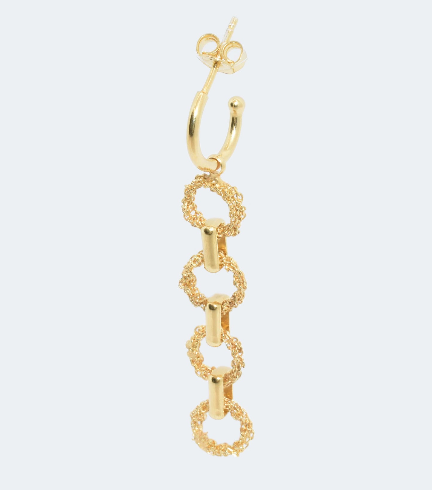 Single Earring “Klo Handmade Chain” - 3 colors
