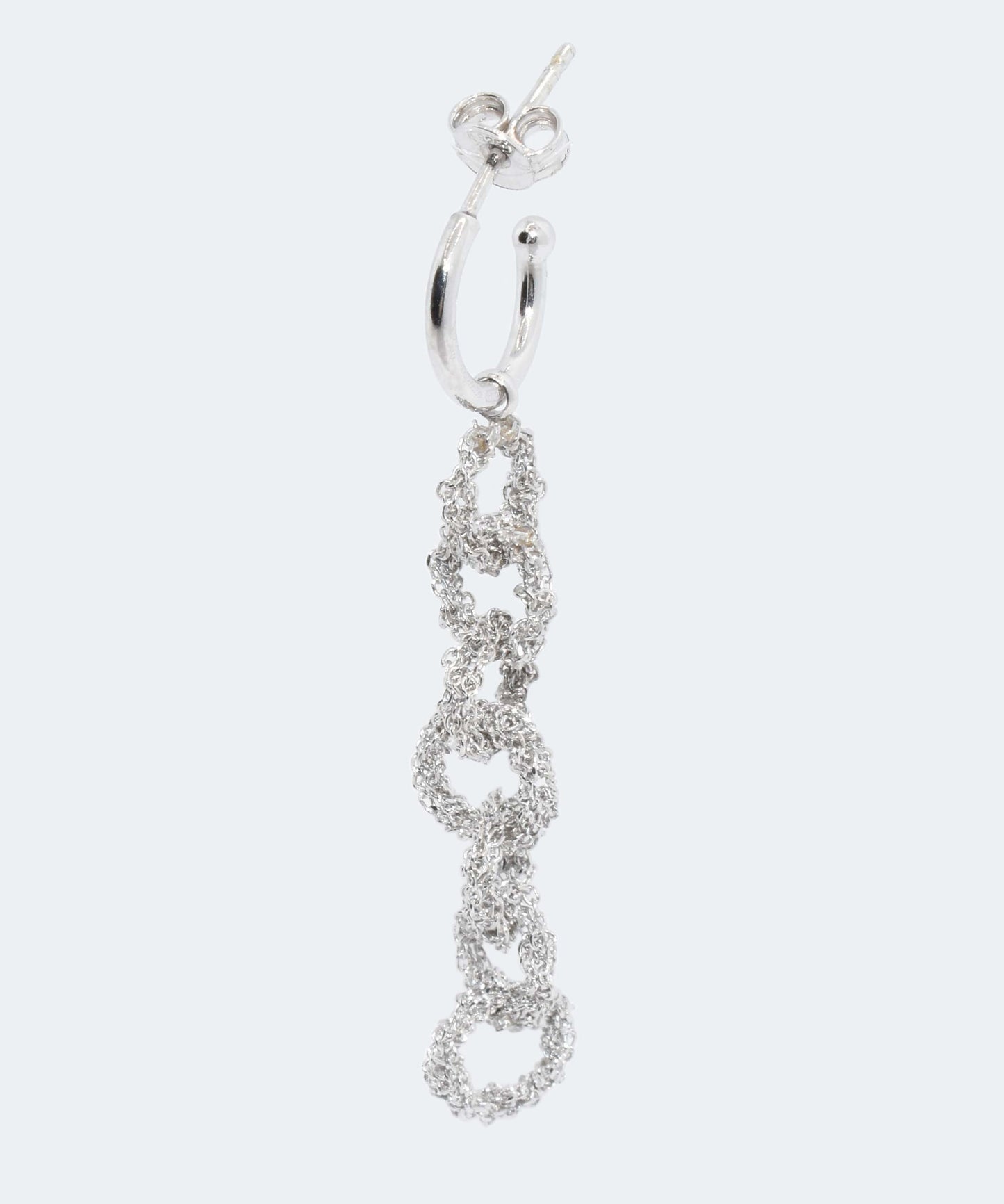 Single Earring “Handmade Chain” - 3 colors