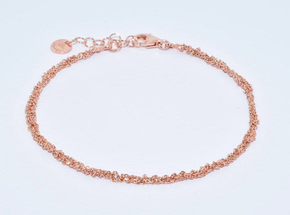 Handcrafted Silver Bracelet “Sparkle 0,25” - 3 colors