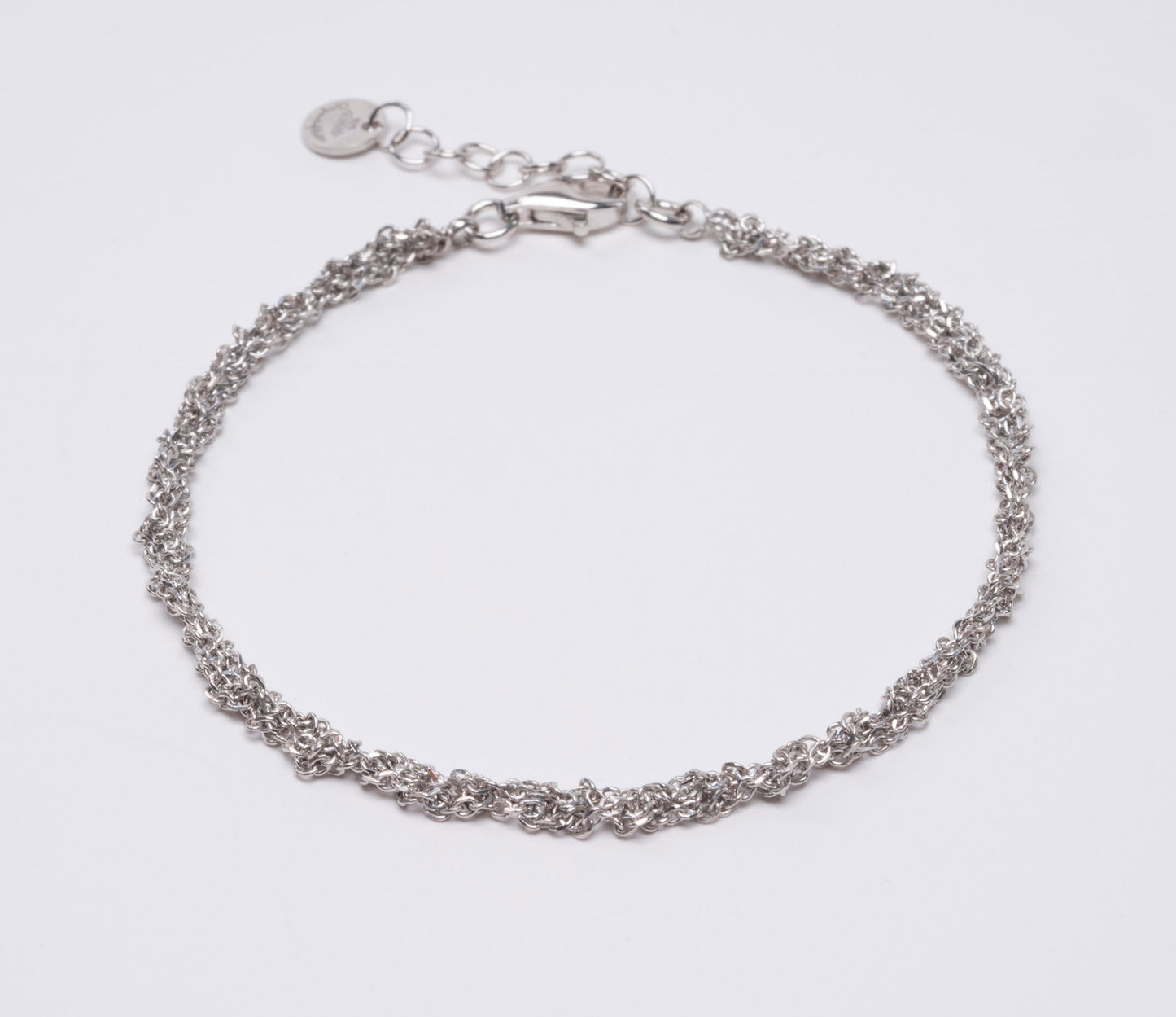 Handcrafted Silver Bracelet “Sparkle 0,35” - 3 colors