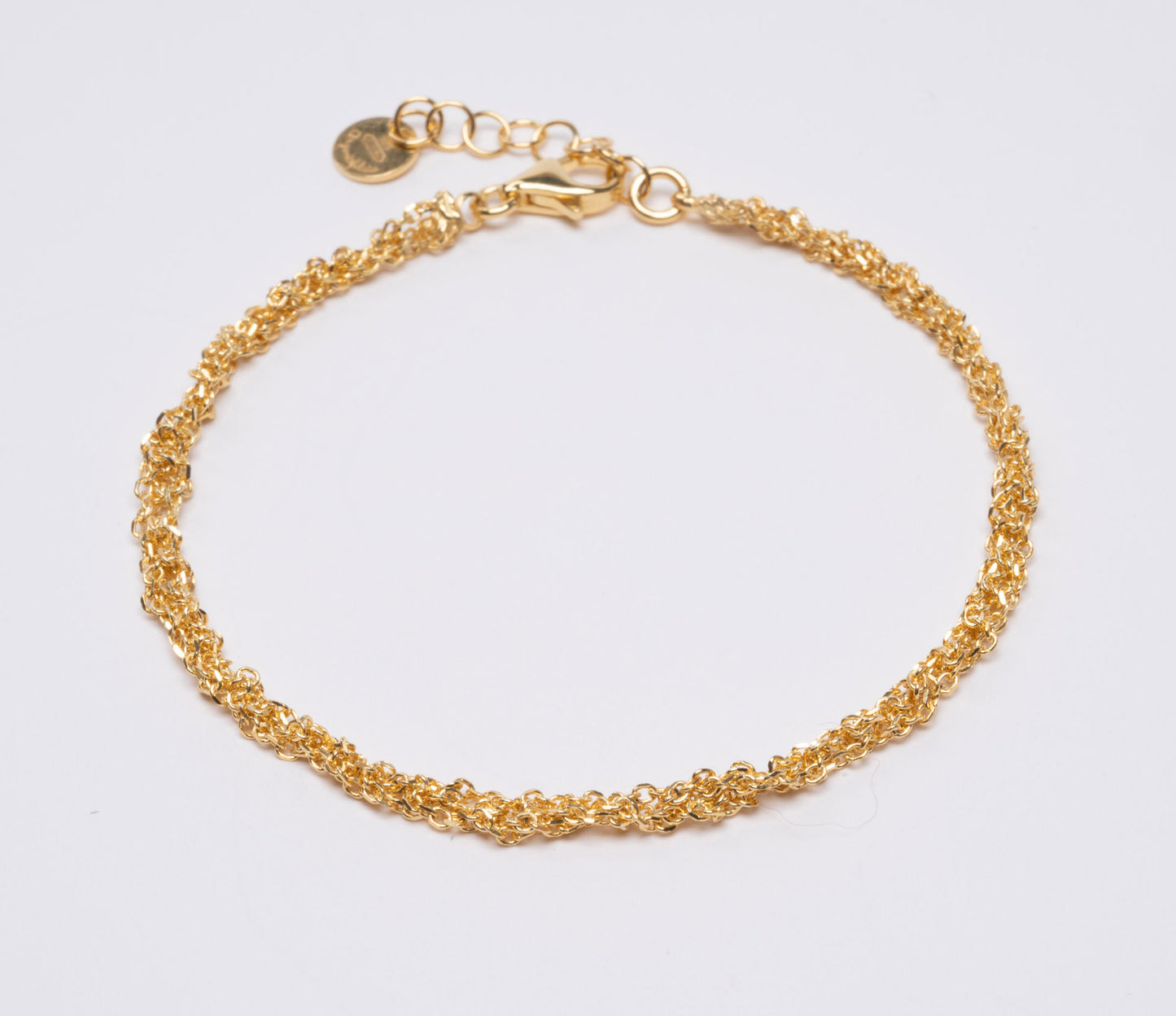 Handcrafted Silver Bracelet “Sparkle 0,35” - 3 colors