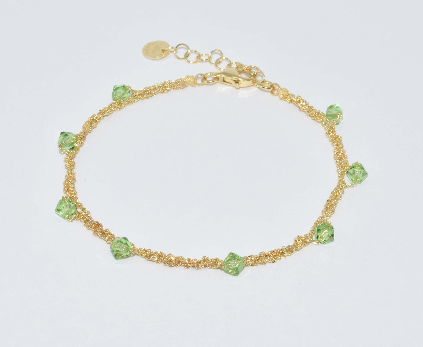 Bracelet “Stone” with crystals - 24 options