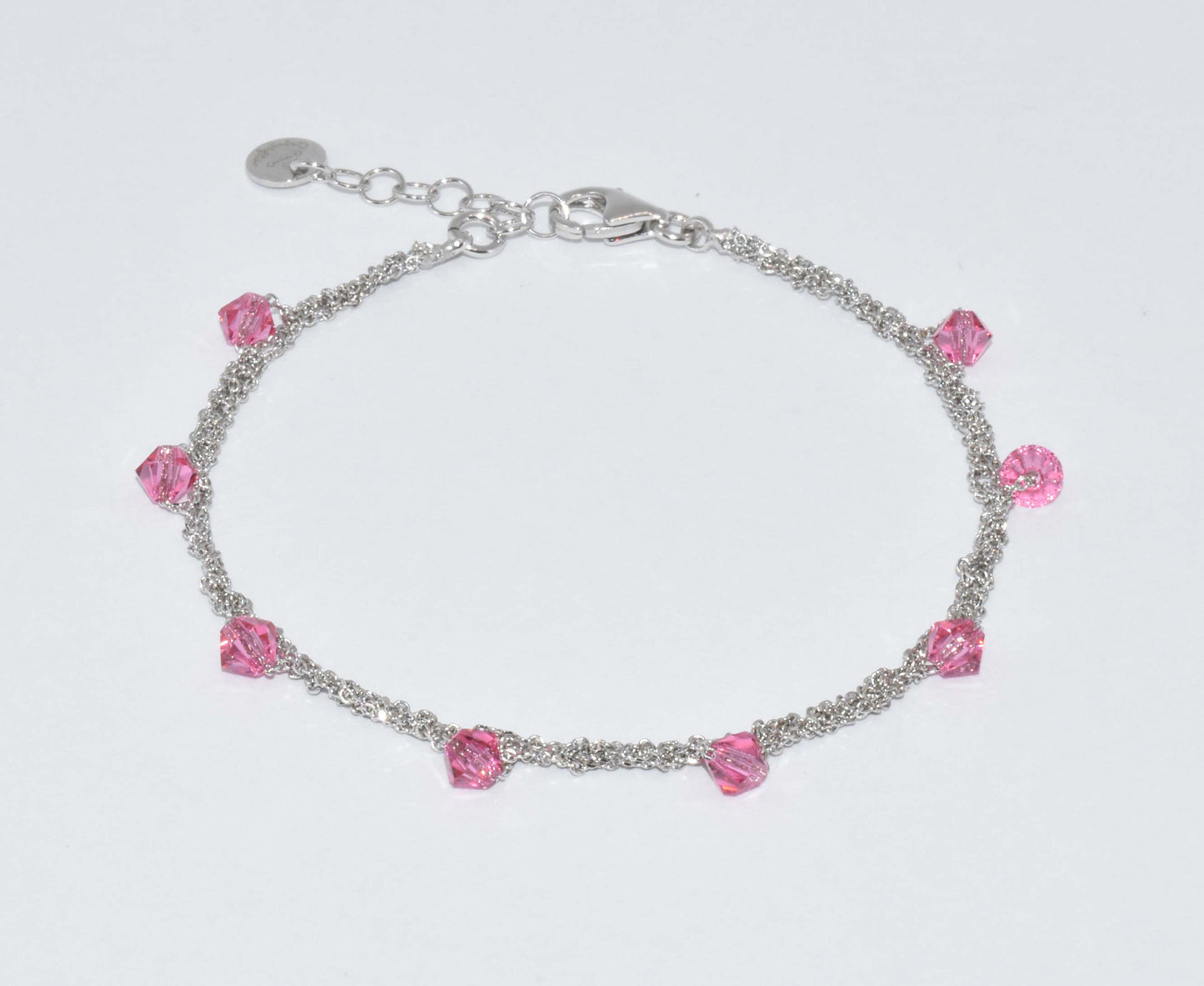 Bracelet “Stone” with crystals - 24 options