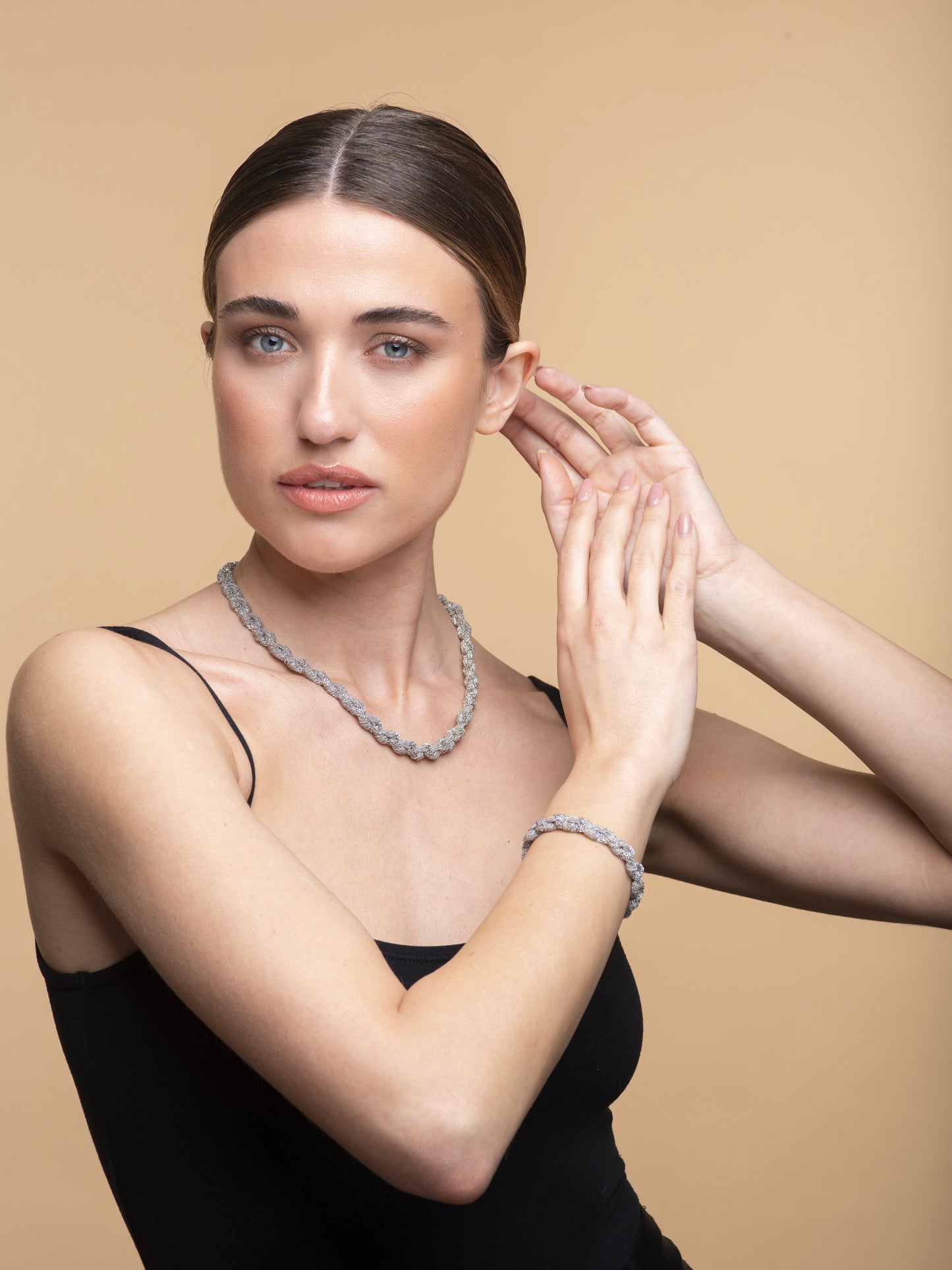 Necklace “Twist Big Tangle” - 3 colors