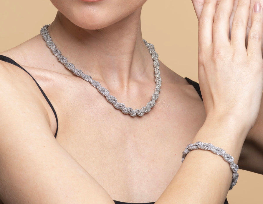 Necklace “Twist Big Tangle” - 3 colors