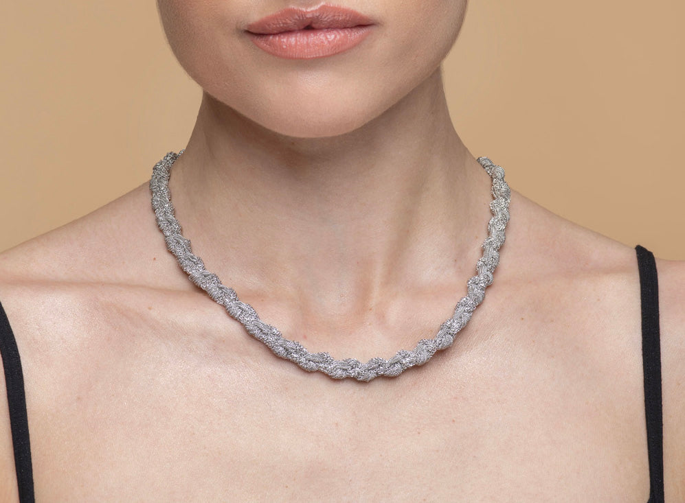 Necklace “Twist Big Tangle” - 3 colors