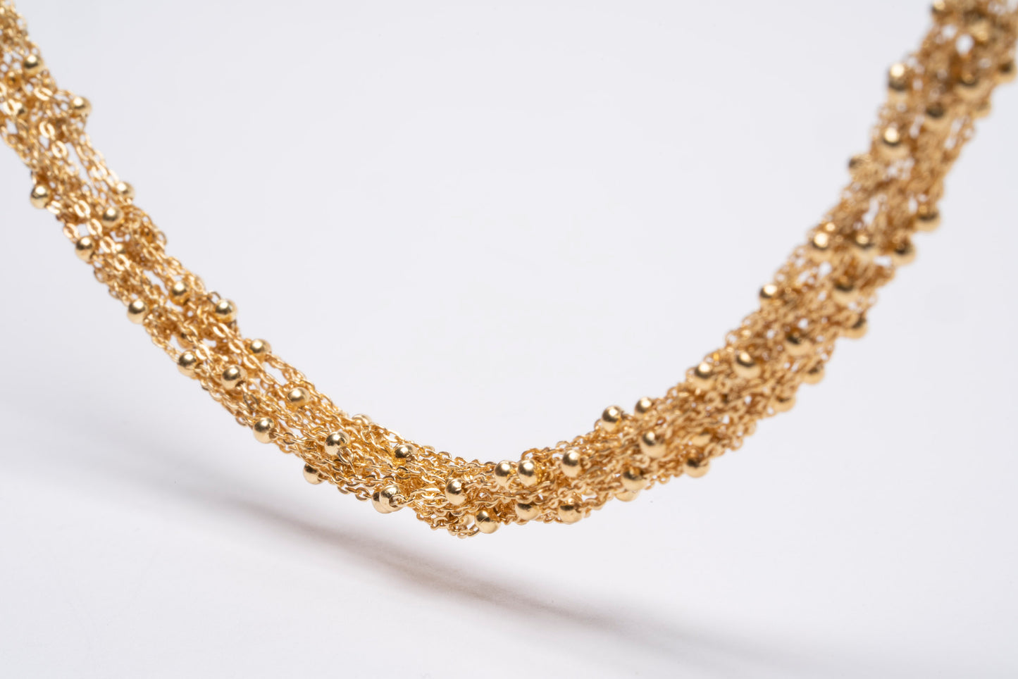 Necklace “Crochet Link” - 3 colors