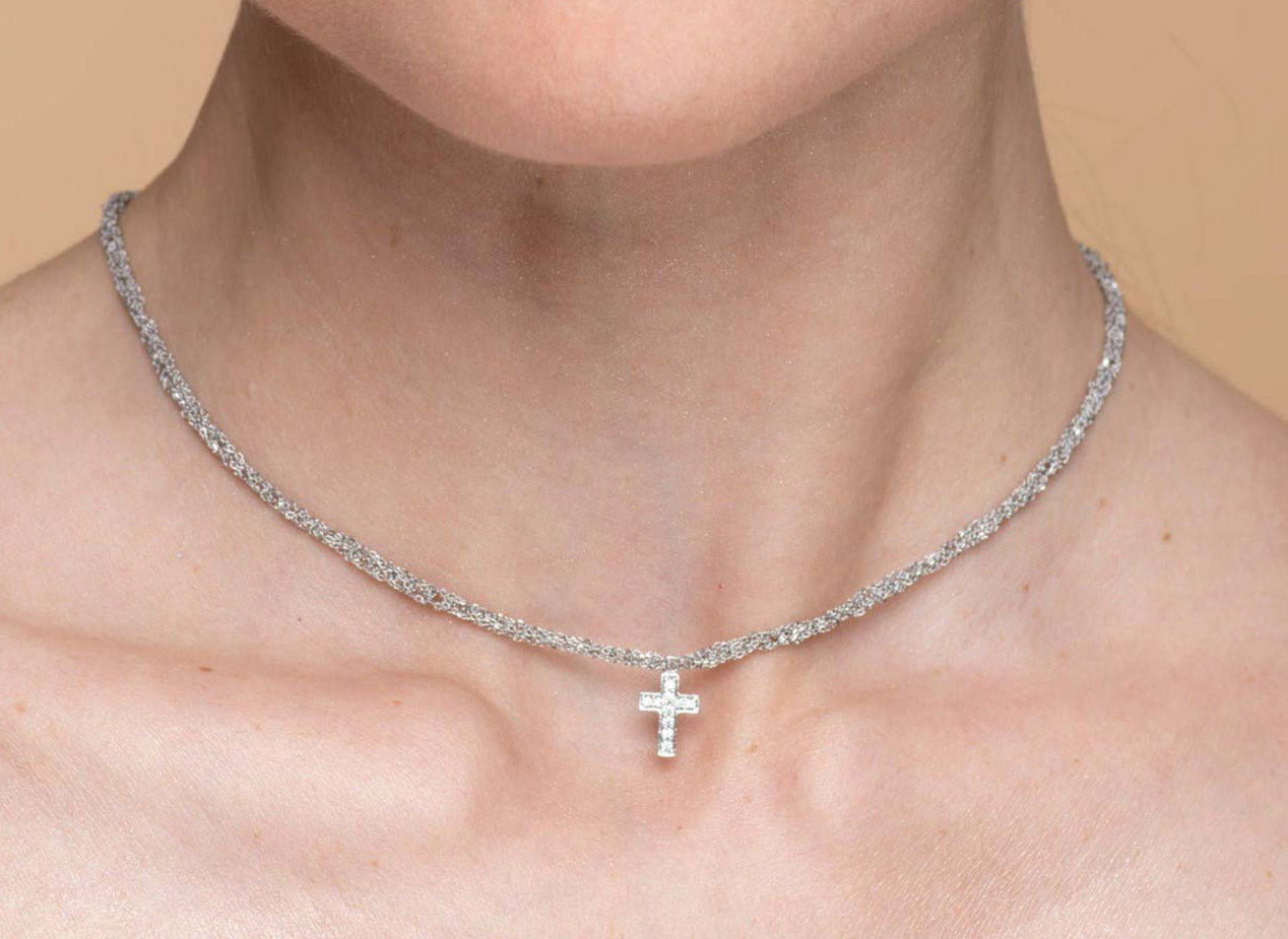 Necklace “Bright Cross” - 3 colors