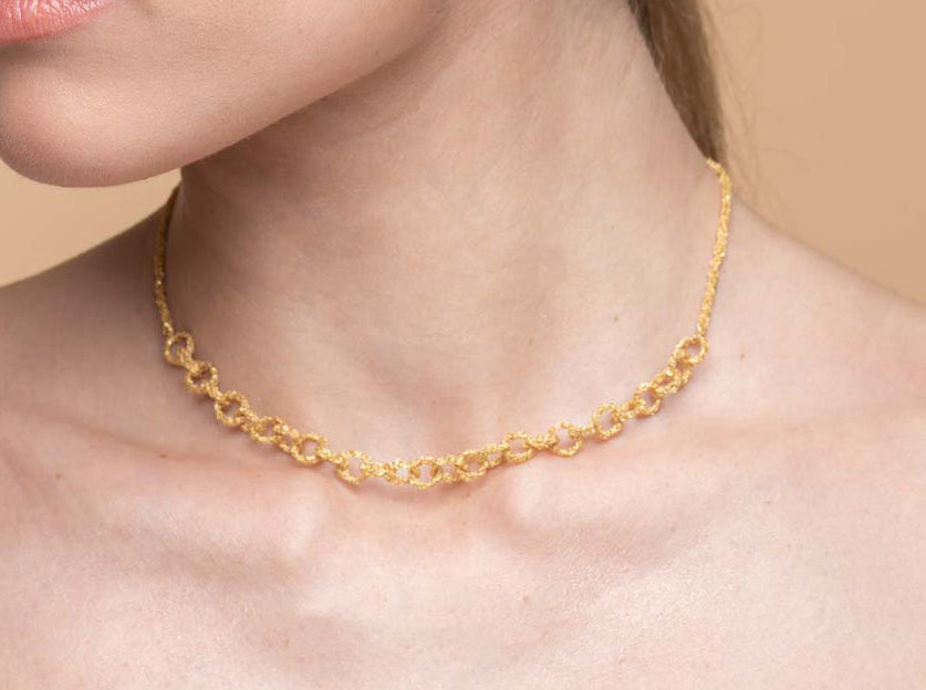 Necklace “Handmade Chain” - 3 colors