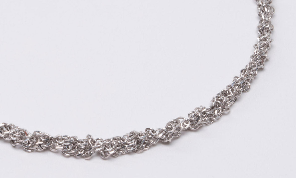 Handcrafted Silver Bracelet “Sparkle 0,35” - 3 colors