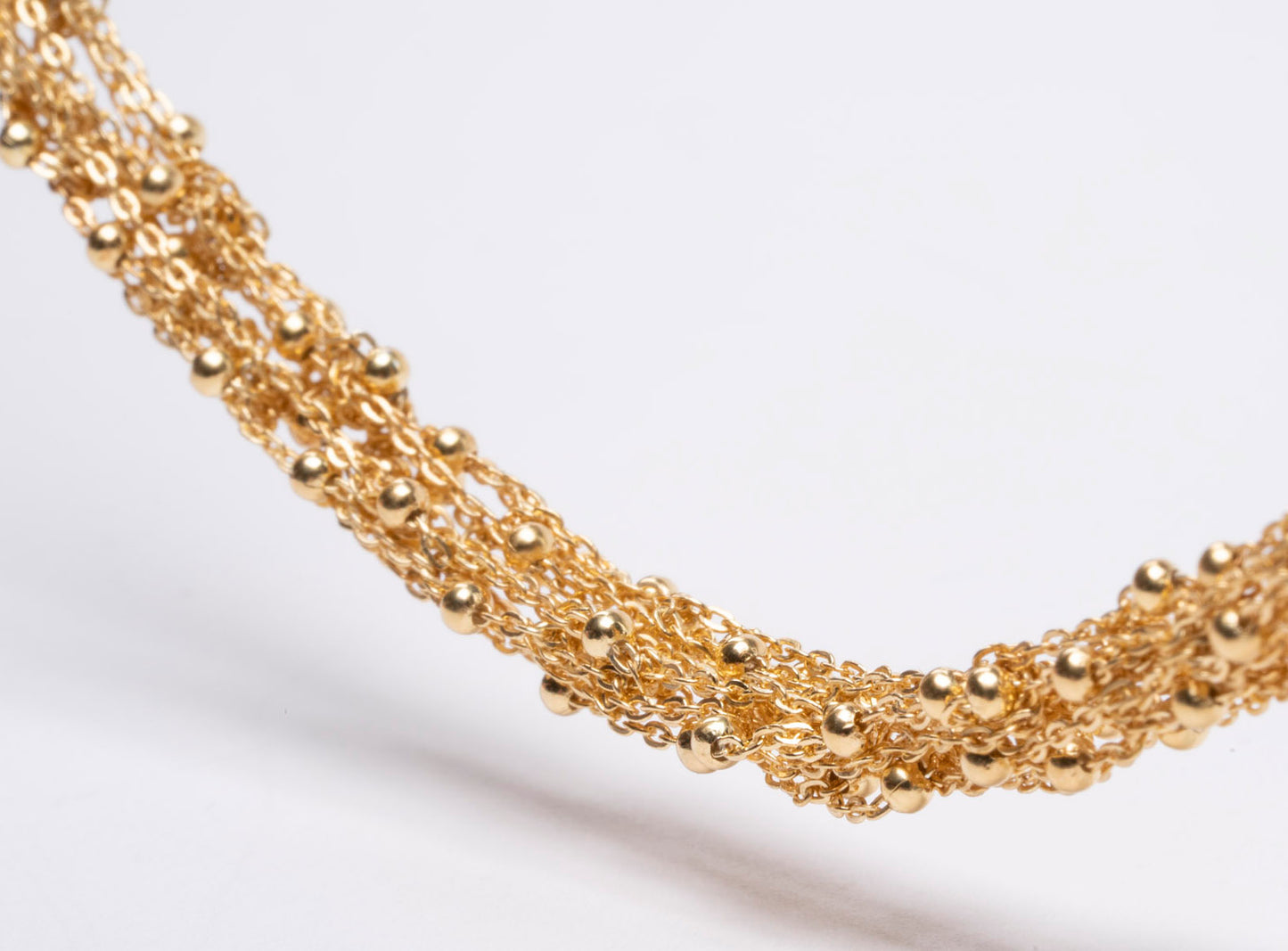 Necklace “Crochet Link” - 3 colors